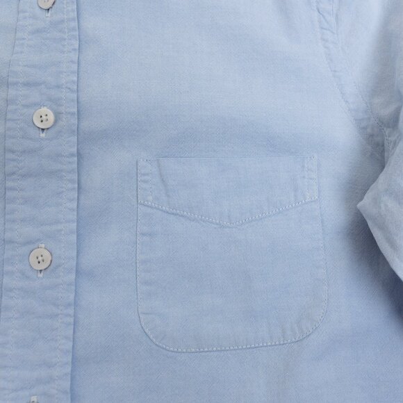 Coach Blue Button Front Oxford Shirt Cotton Business Size 0 / XS - Picture 8 of 13
